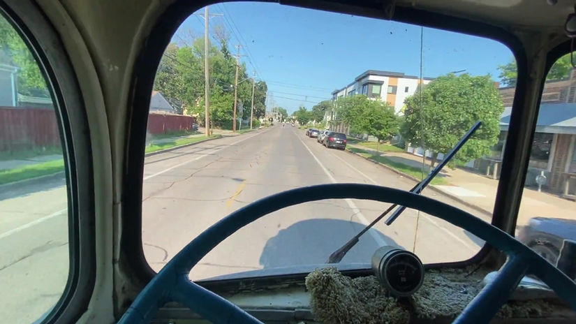 The drive home from the Bus Boys